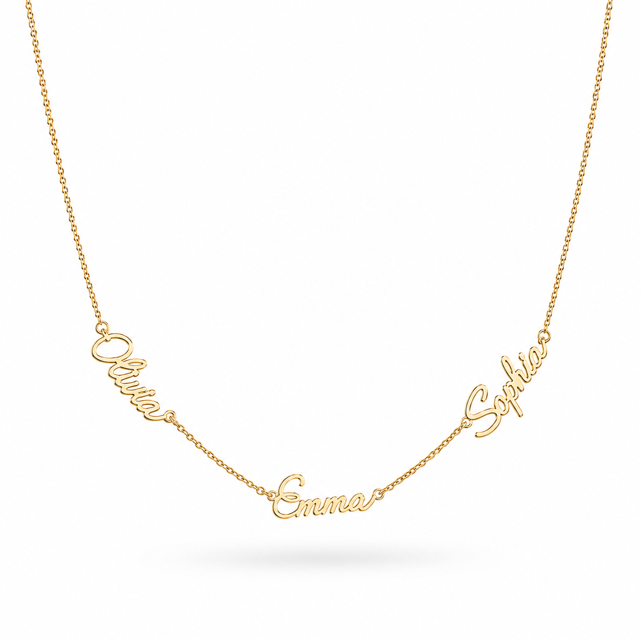 AVELÉ™ Multi-Name Necklace.