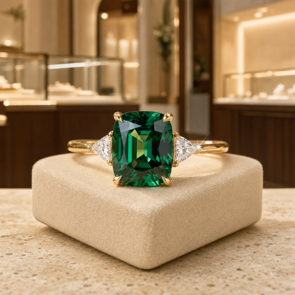 THE VALENTINA RING EMERALD