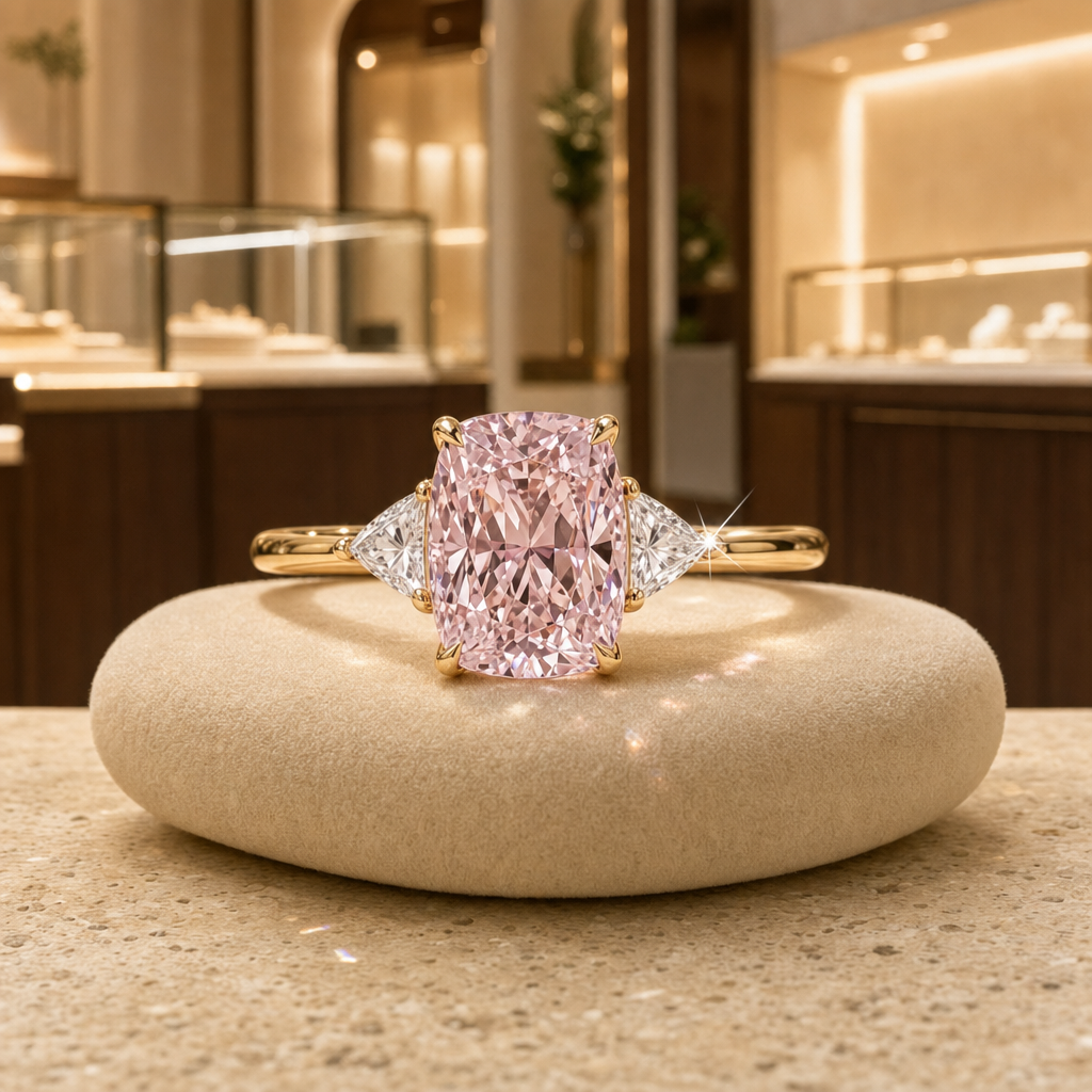 THE VALENTINA RING BLUSH PINK