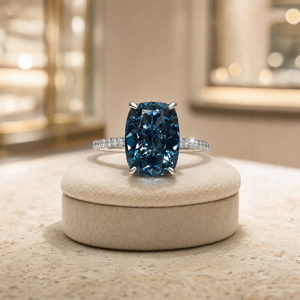 THE CÉLESTE SAPPHIRE RING