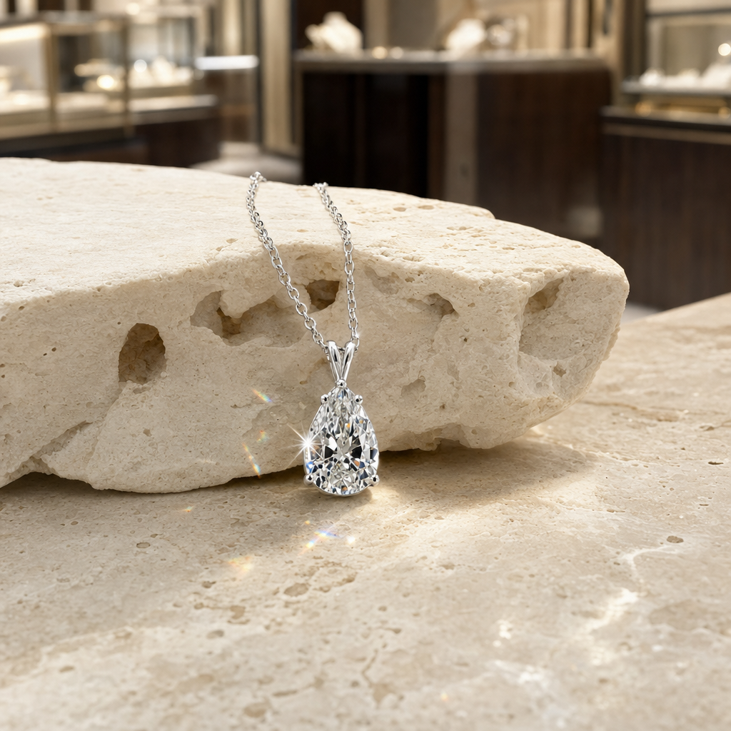THE ISABELLE PEAR PENDANT