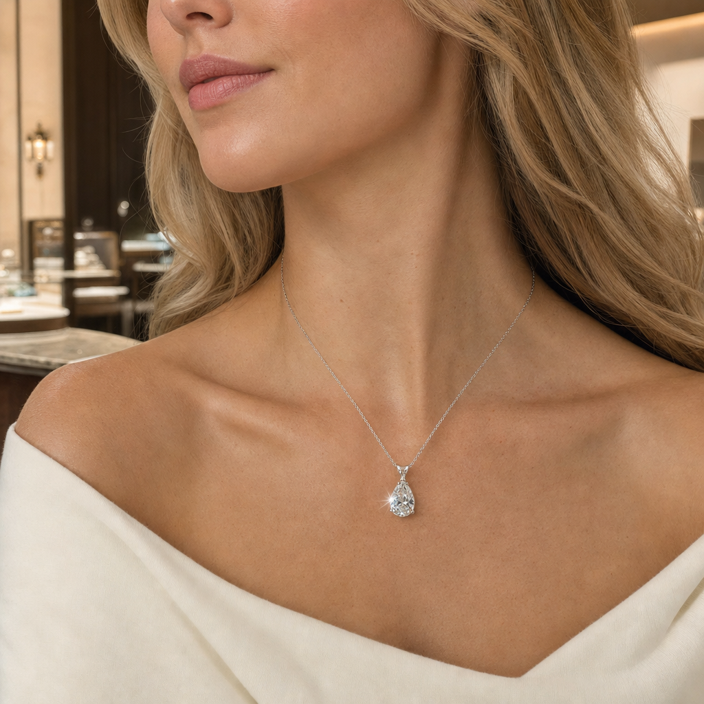 THE ISABELLE PEAR PENDANT