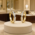 THE VIVIENNE BAGUETTE HOOPS