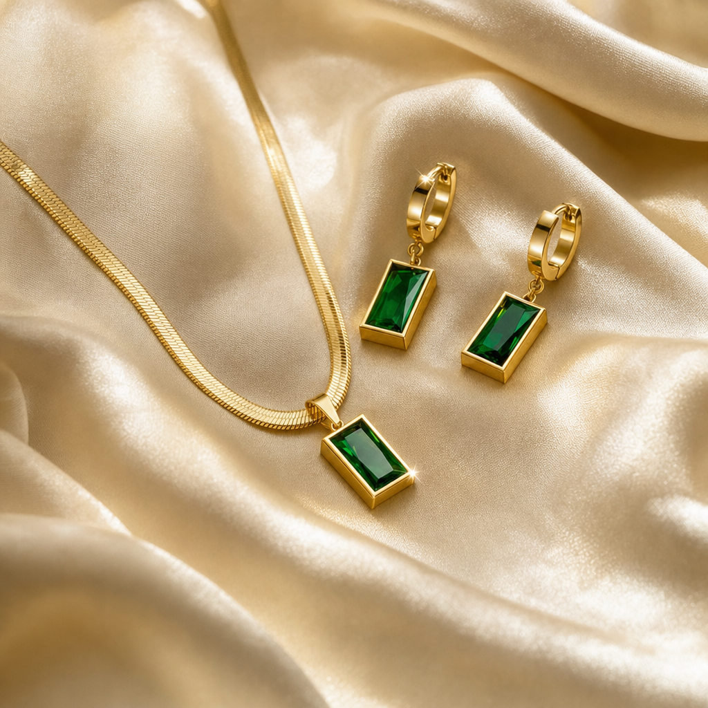 THE MARCELLE | EMERALD SET